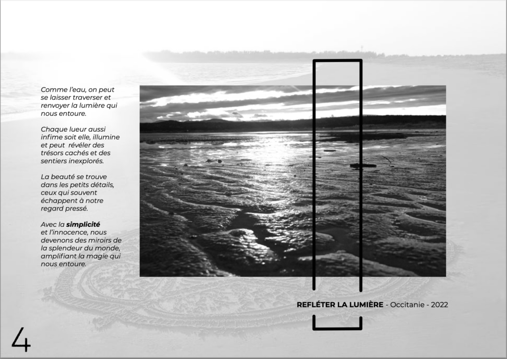 Mise en page d'un layout photo
