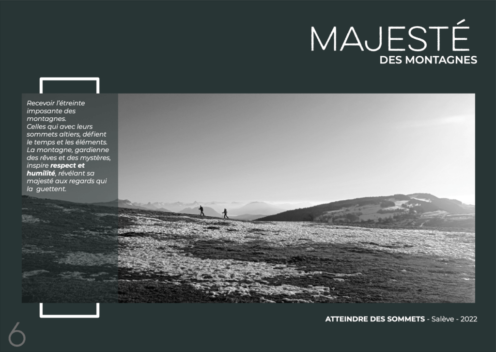 Mise en page d'un layout photo