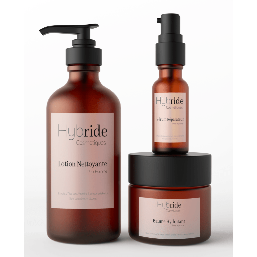 Mockup Logo sur flacon de produit de beauté