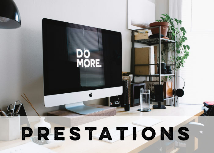 Prestations sur un écran, Mac