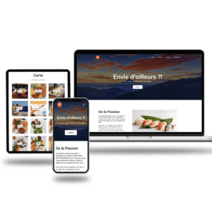 Site responsive pour un restaurant japonais