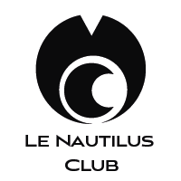 Logotype moderne en noir et blanc